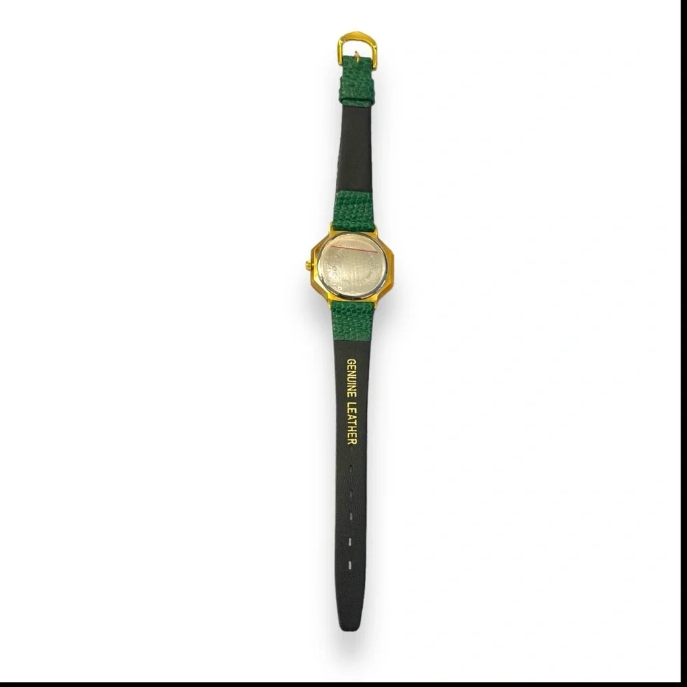 Green Leather Pedre Ladies Watch